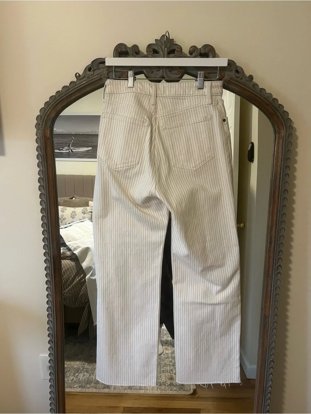 Abercrombie pinstripe jeans
